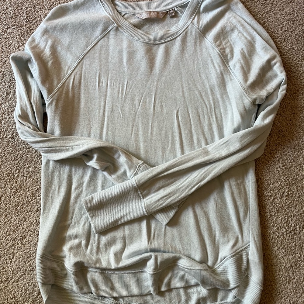 Athleta Mindset Sweater in Light Blue